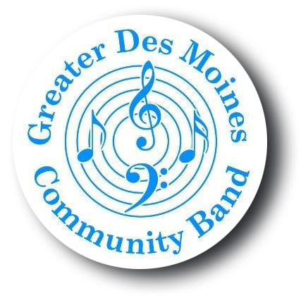 band logo with shadow